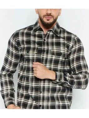 Redwood Creek 2 Pocket Heavy Weight Cotton Flannel Shirt - S
